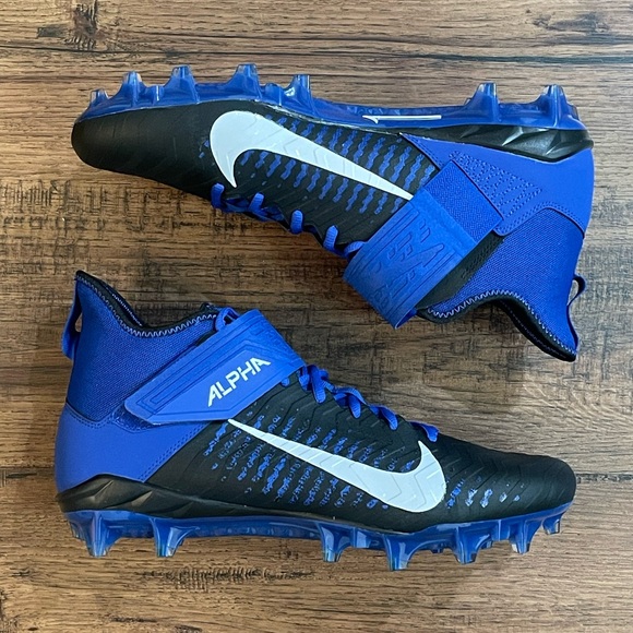 Nike Other - Nike Alpha Menace Pro 2 Mid ‘Black Blue’ (size us mens 12.5)